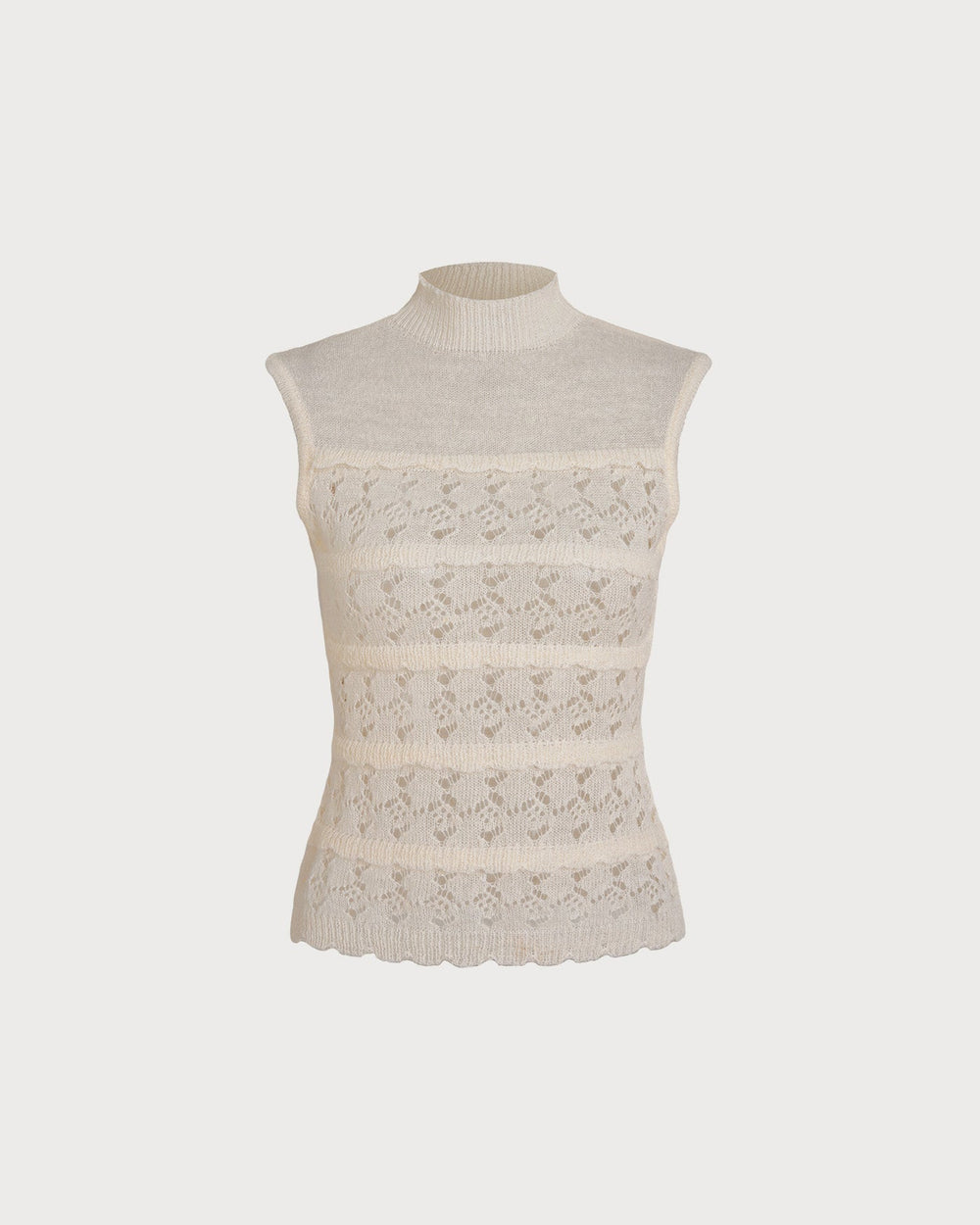 Apricot Turtle Textured Tank Top | Rihoas