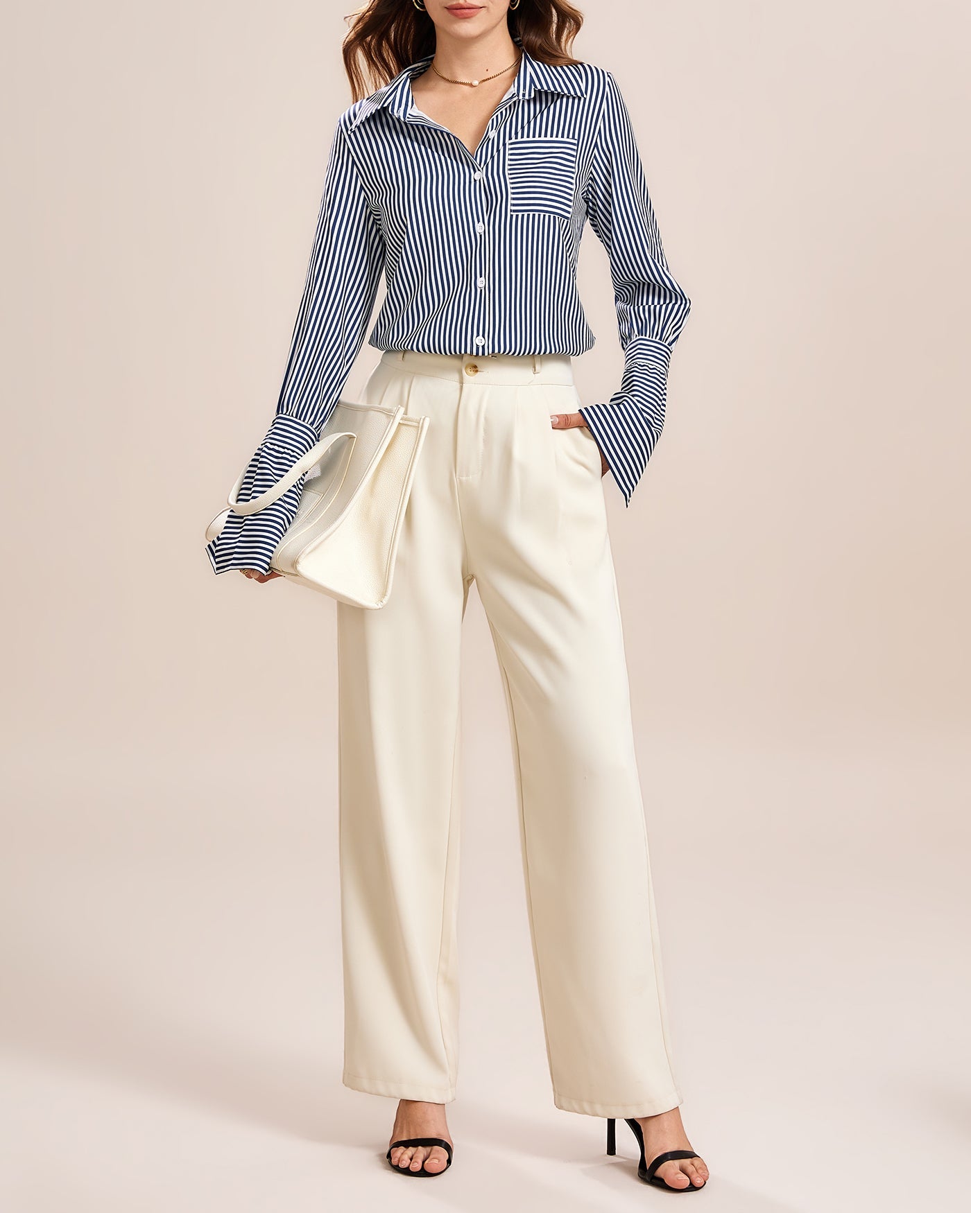 Blue Collar Button Shirt | Rihoas