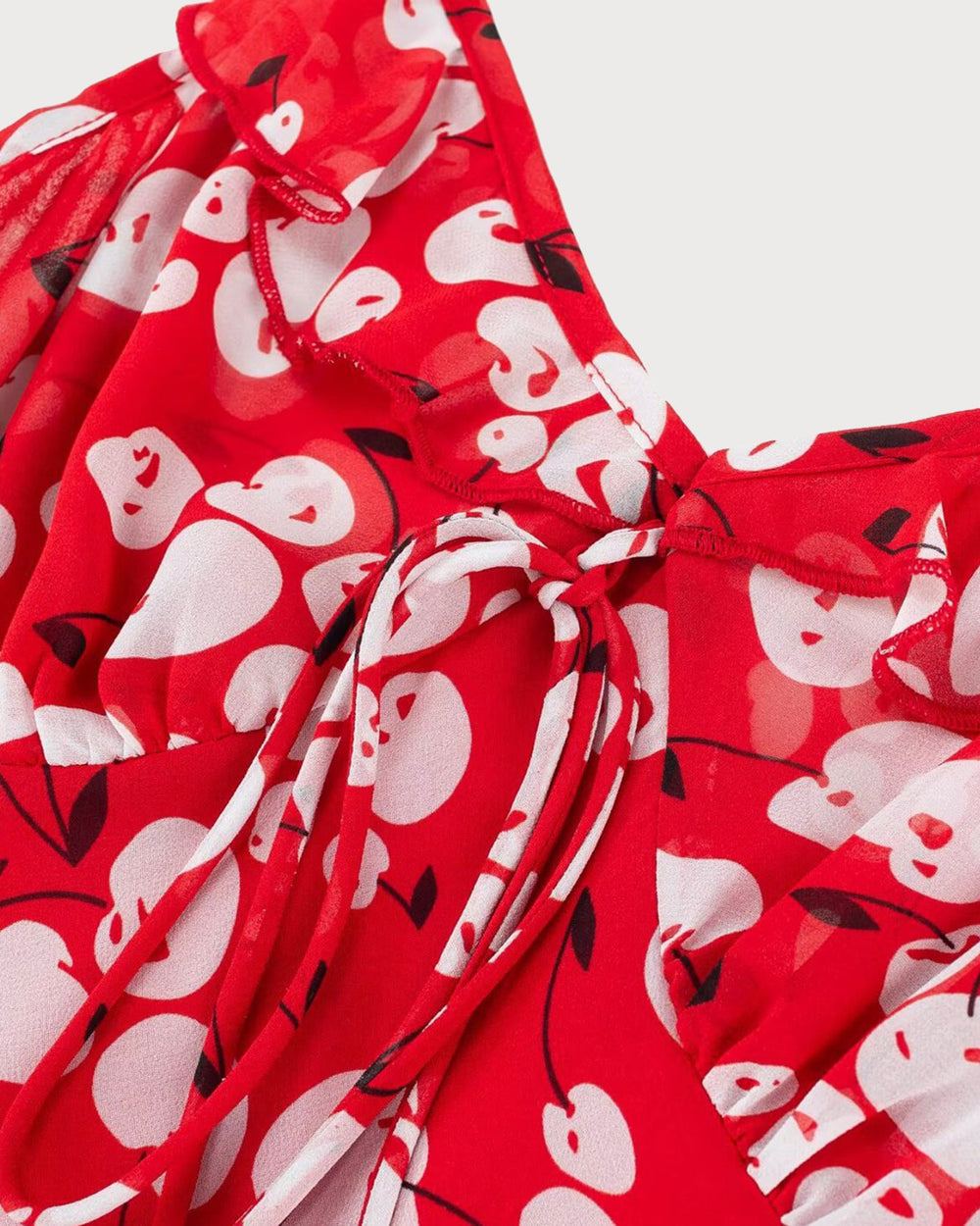 Red Floral Sleeveless Maxi Dress | Rihoas