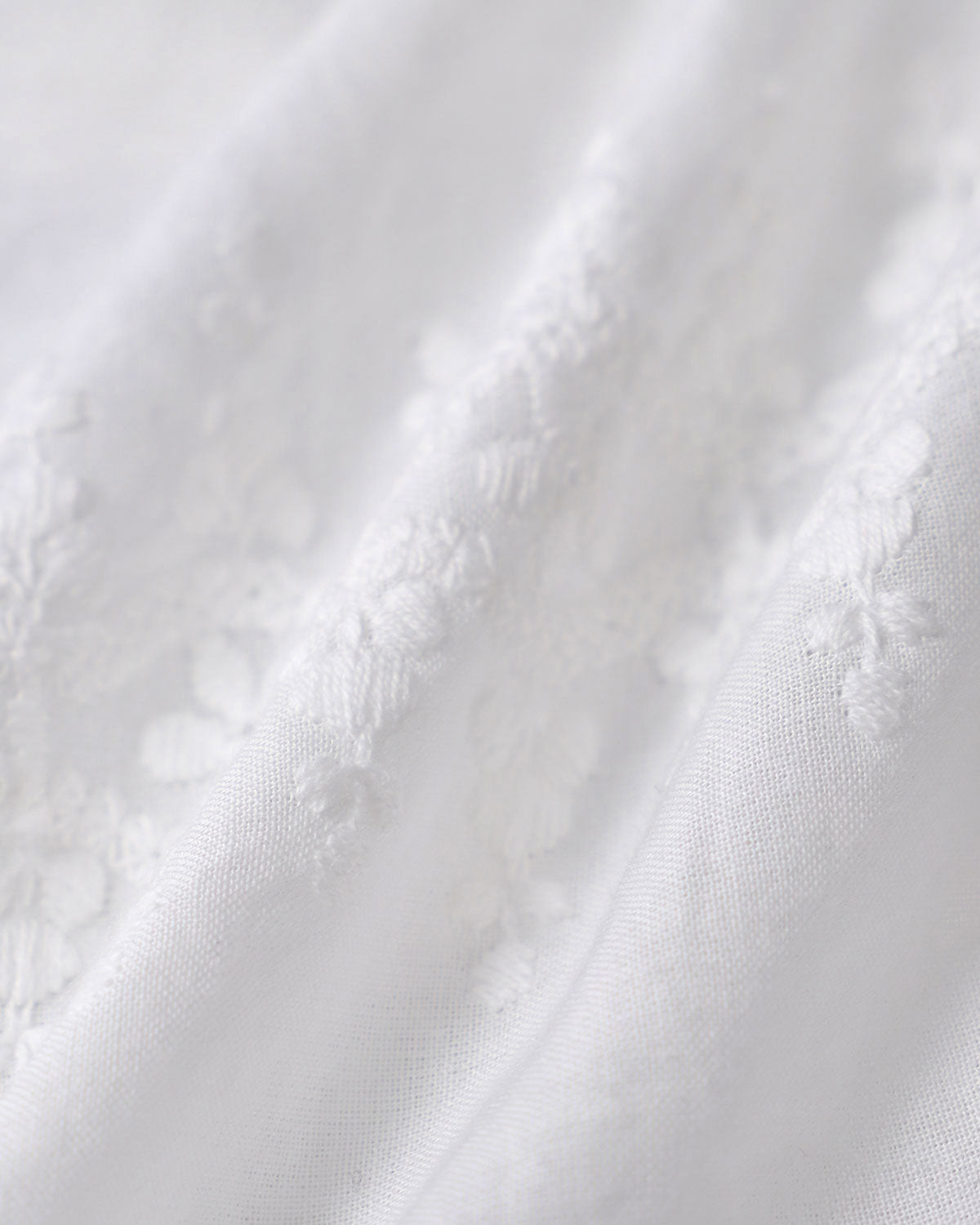 White Textured Cap Sleeve Blouse | Rihoas