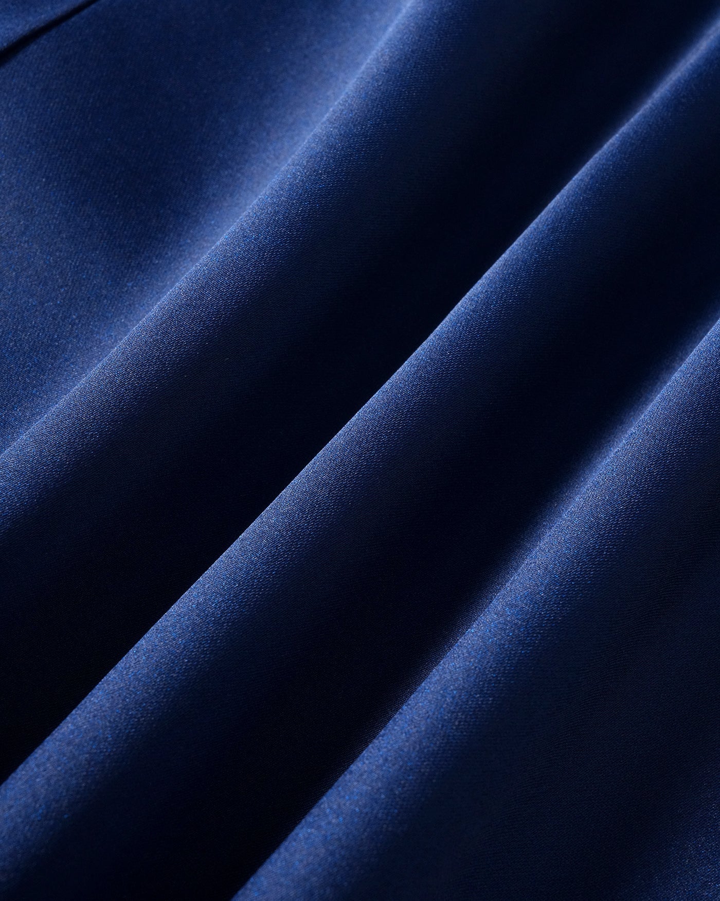 Navy Satin Slip Maxi Dress | Rihoas
