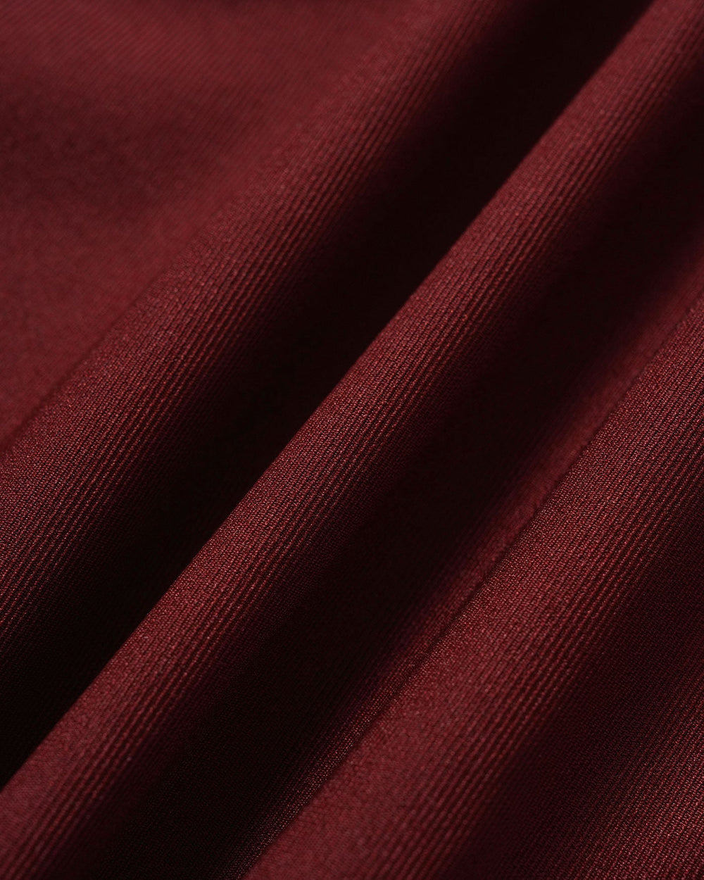 Wine Red Button Belted Vest | Rihoas