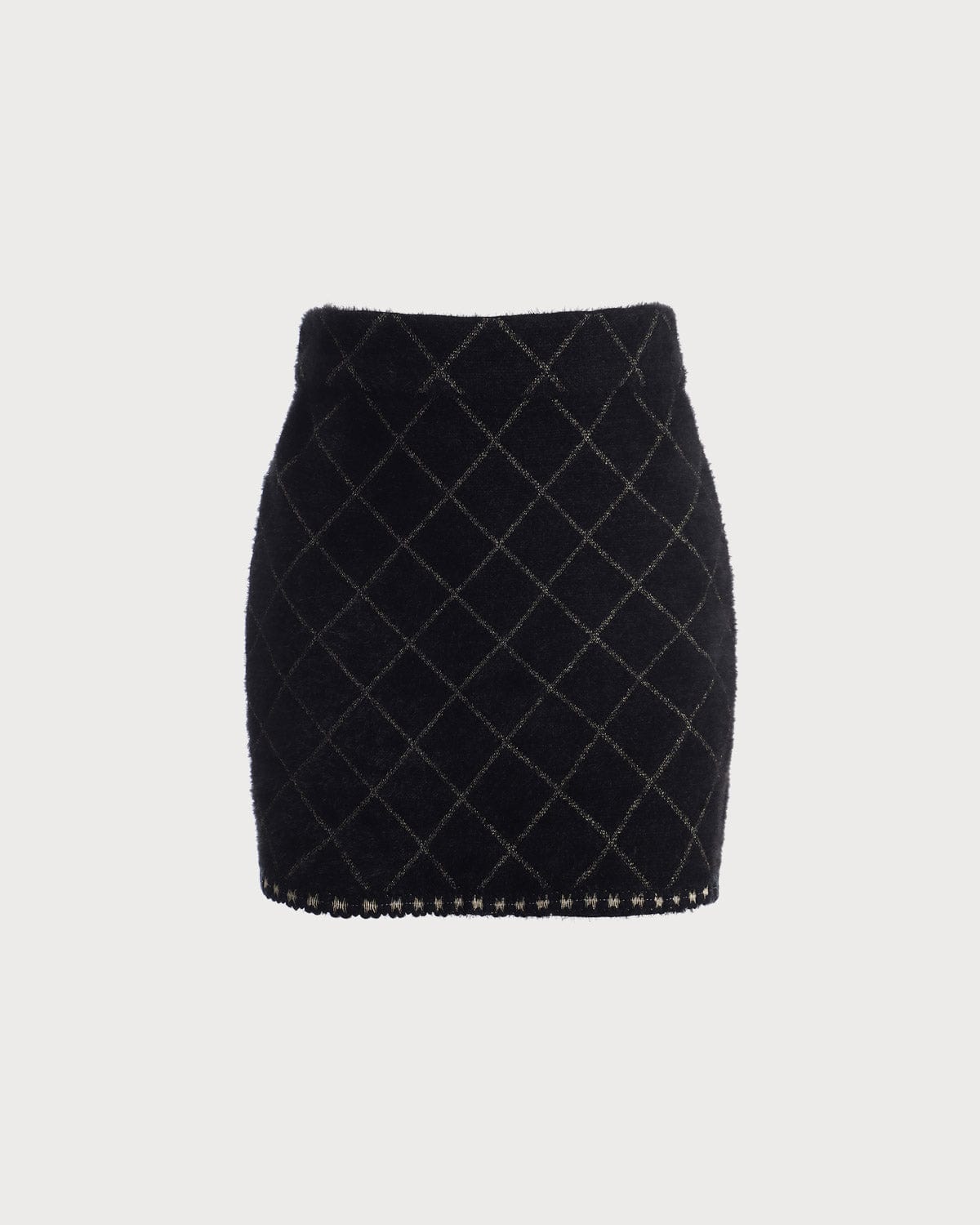 The Argyle Cardigan And Mini Skirt Set | Rihoas
