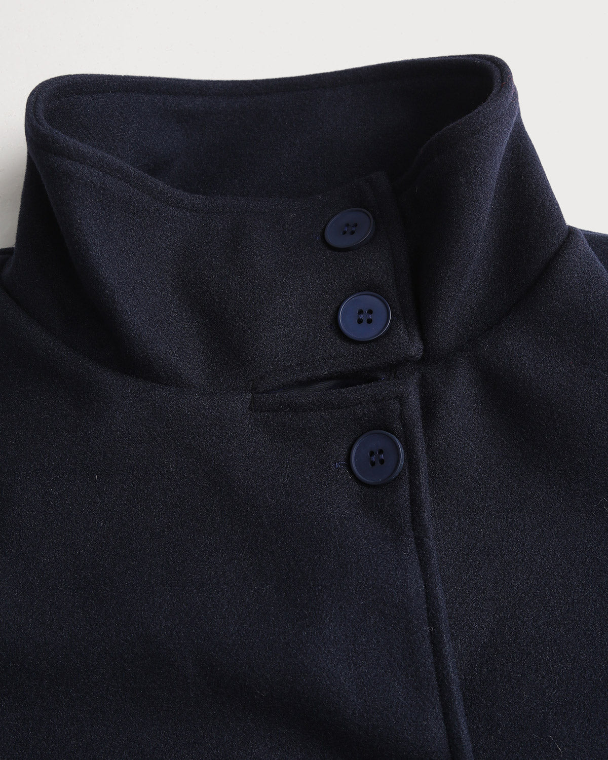 Blue Single Breasted Loose Jacket | Rihoas