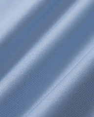 Blue Solid Pleated Tank Top | Rihoas