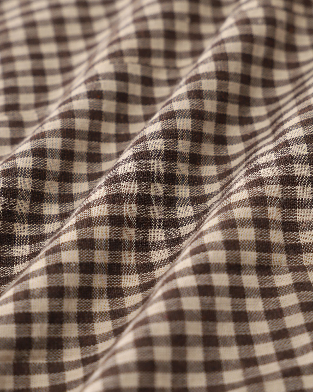 Brown Plaid Single Breasted Vest | Rihoas