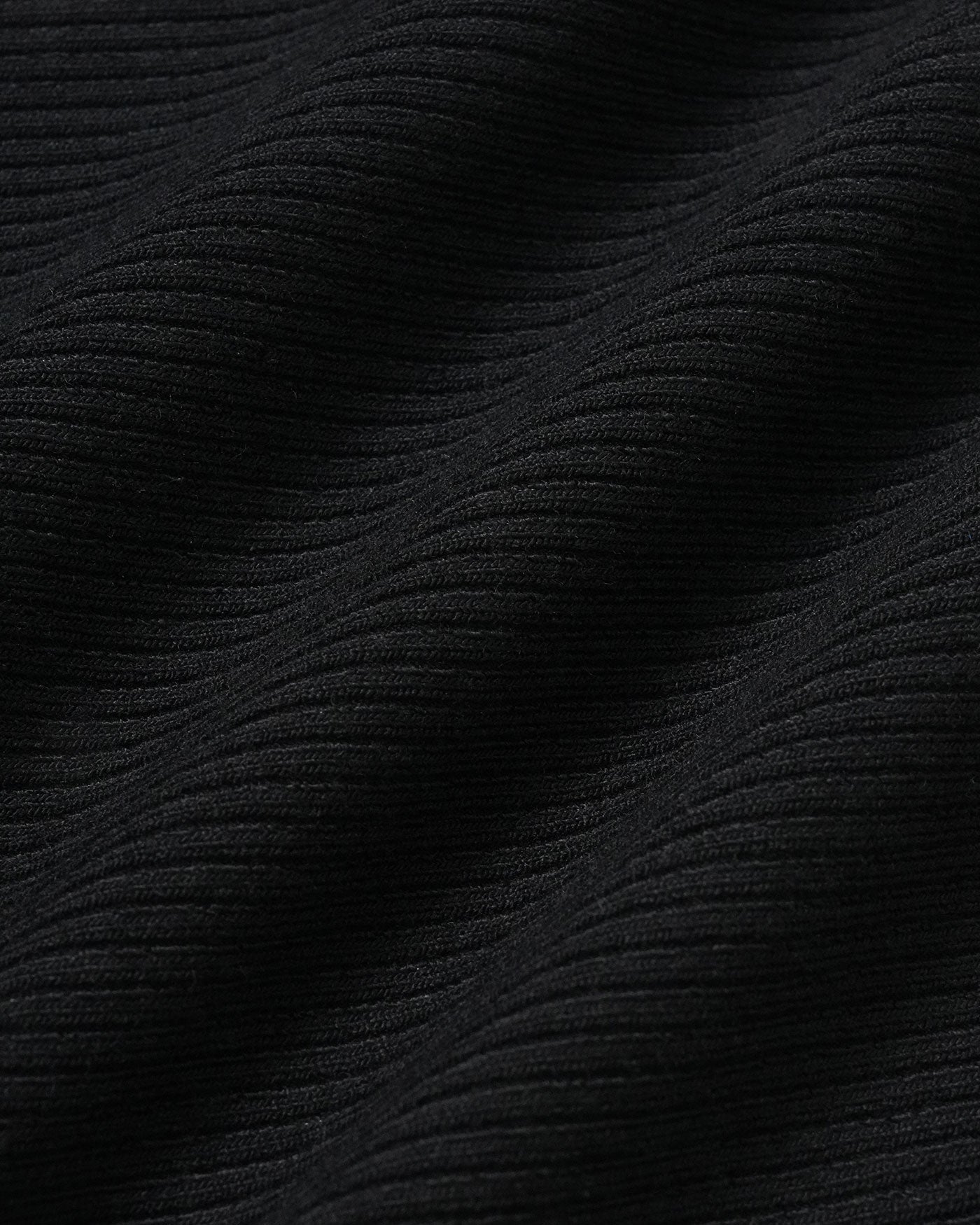The Black V Neck Ribbed Knit Tank Top | Rihoas