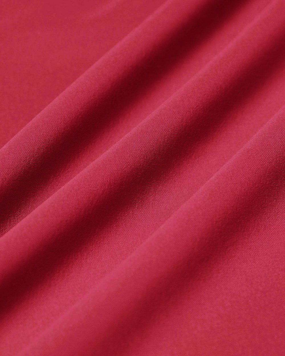 Red Square Neck Pocket Slip Midi Dress | Rihoas