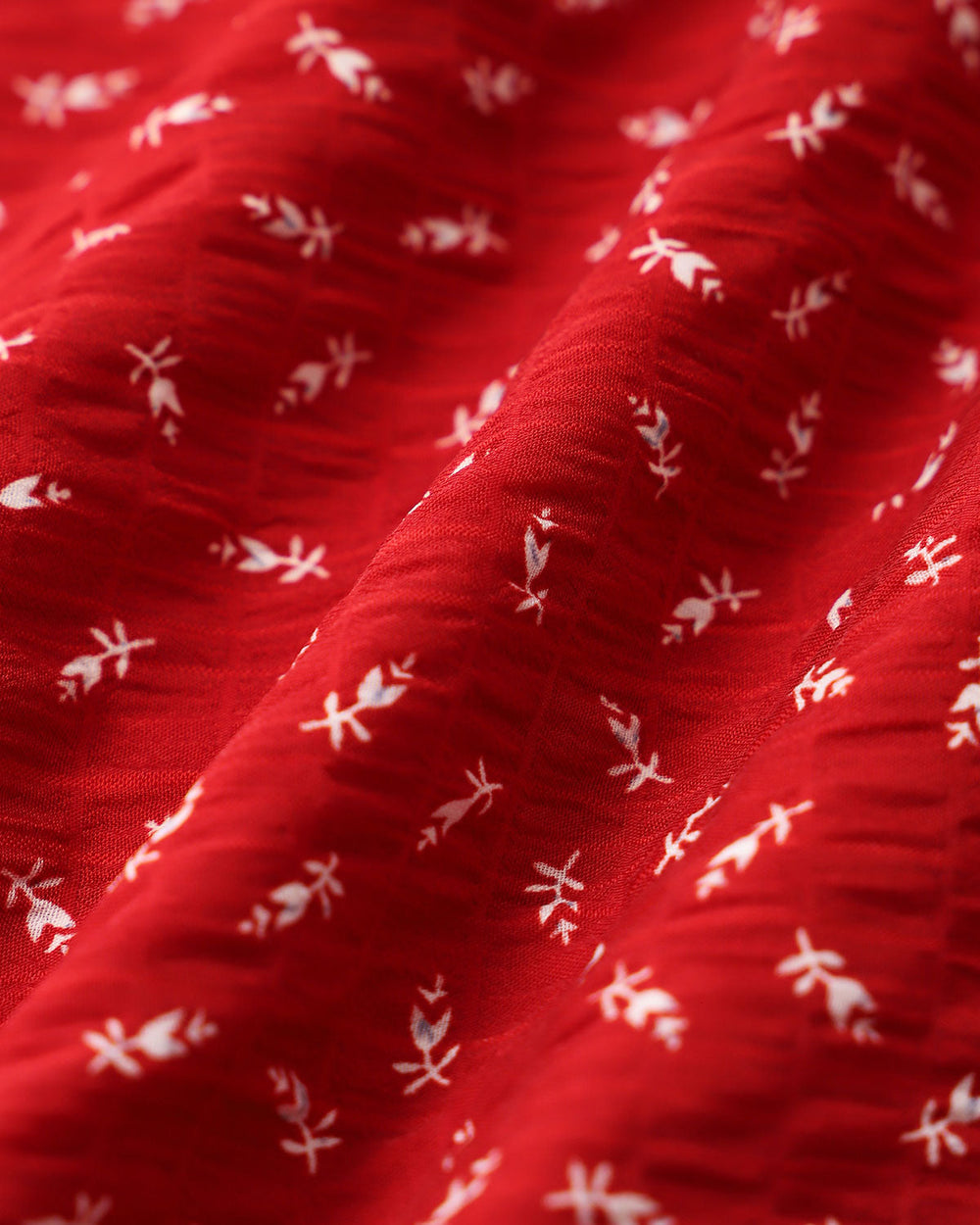 Red Floral V Neck Ruffle Maxi Dress | Rihoas