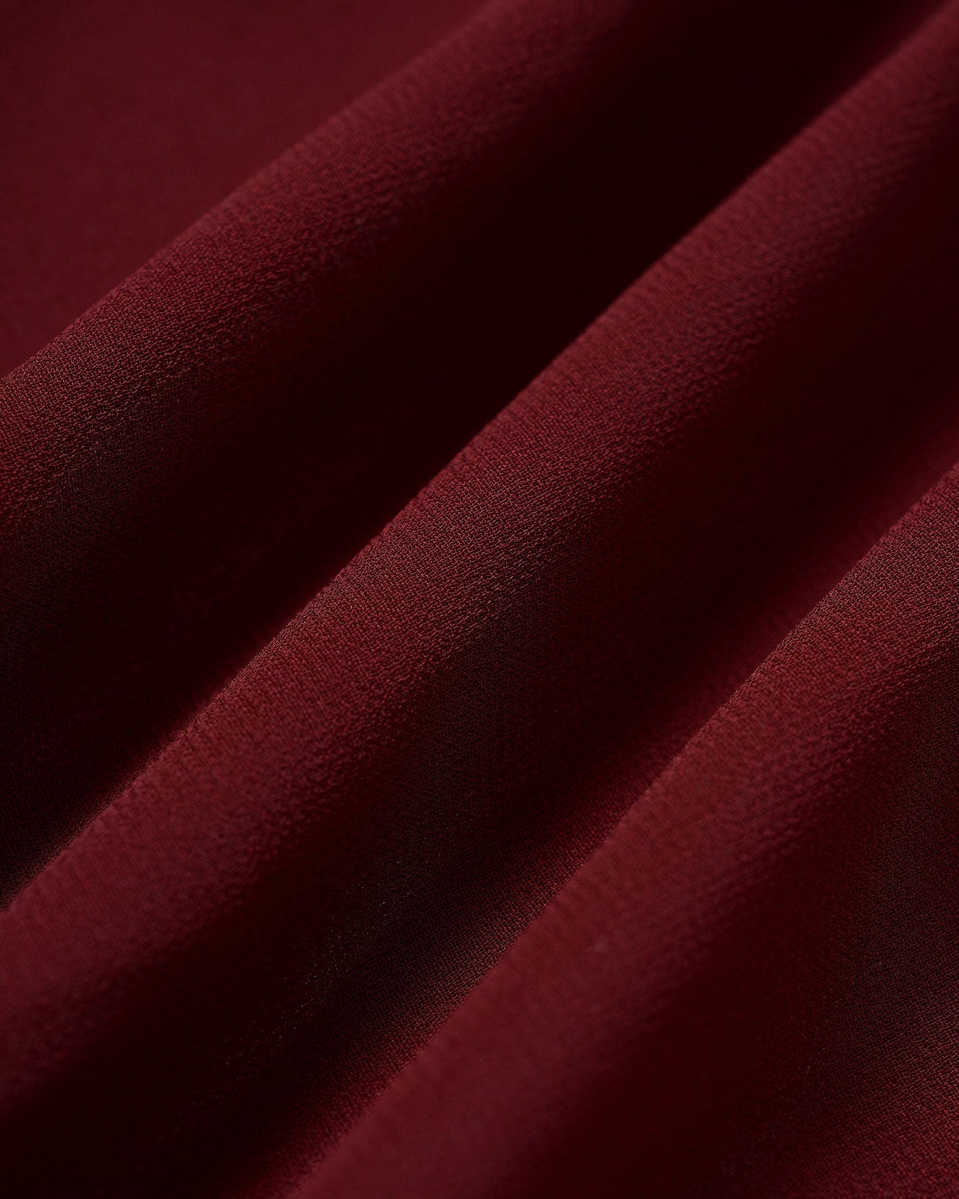 Wine Red Chiffon Sleeveless Midi Dress | Rihoas