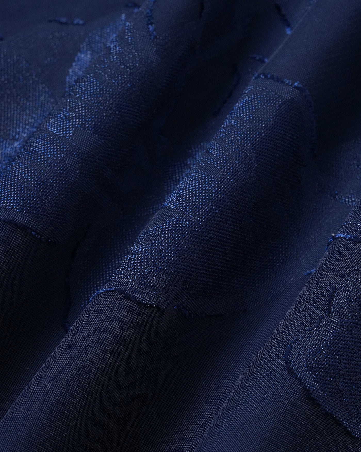 Navy Jacquard Slip Maxi Dress | Rihoas