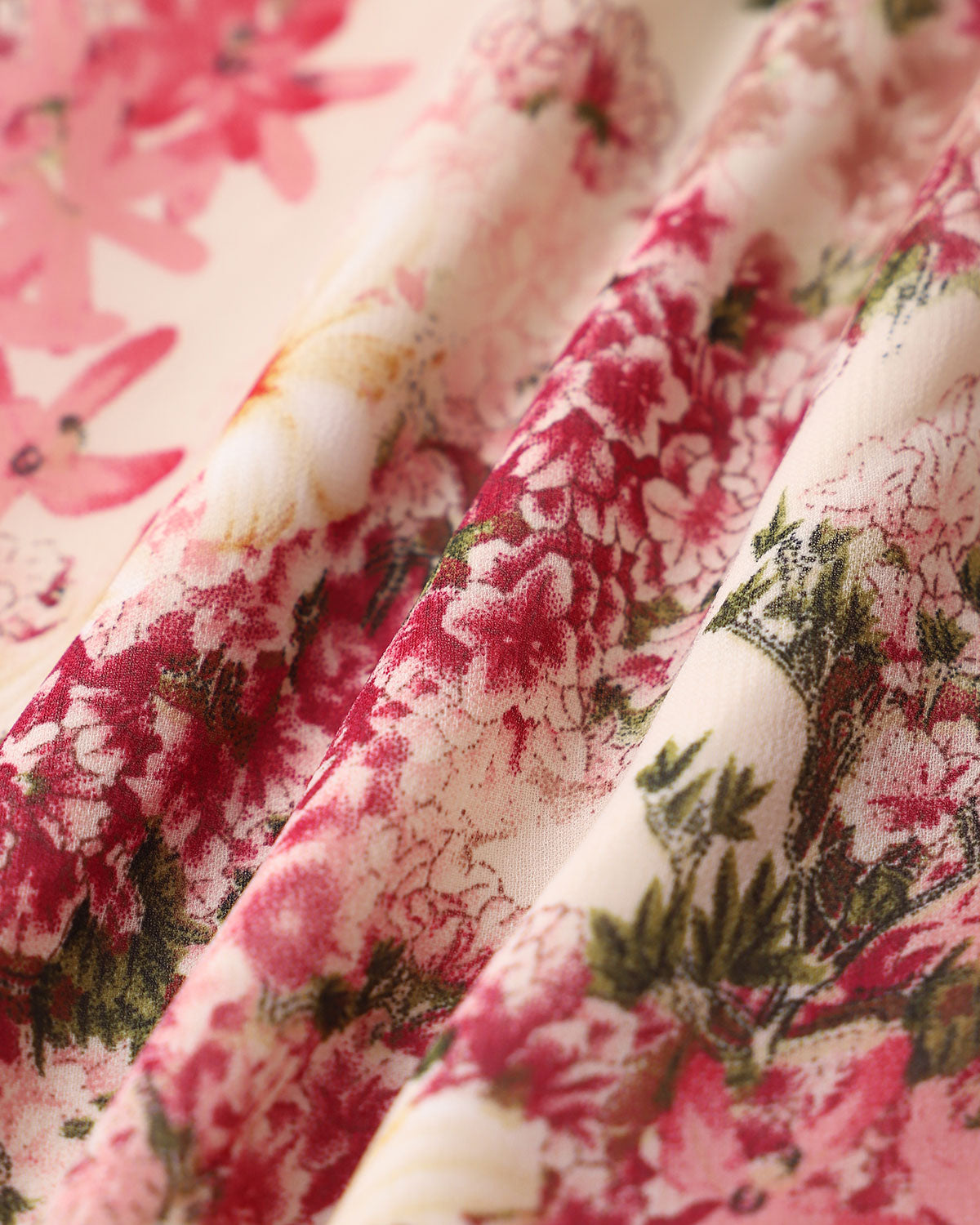 Pink Floral Ruffle Tie Strap Midi Dress | Rihoas