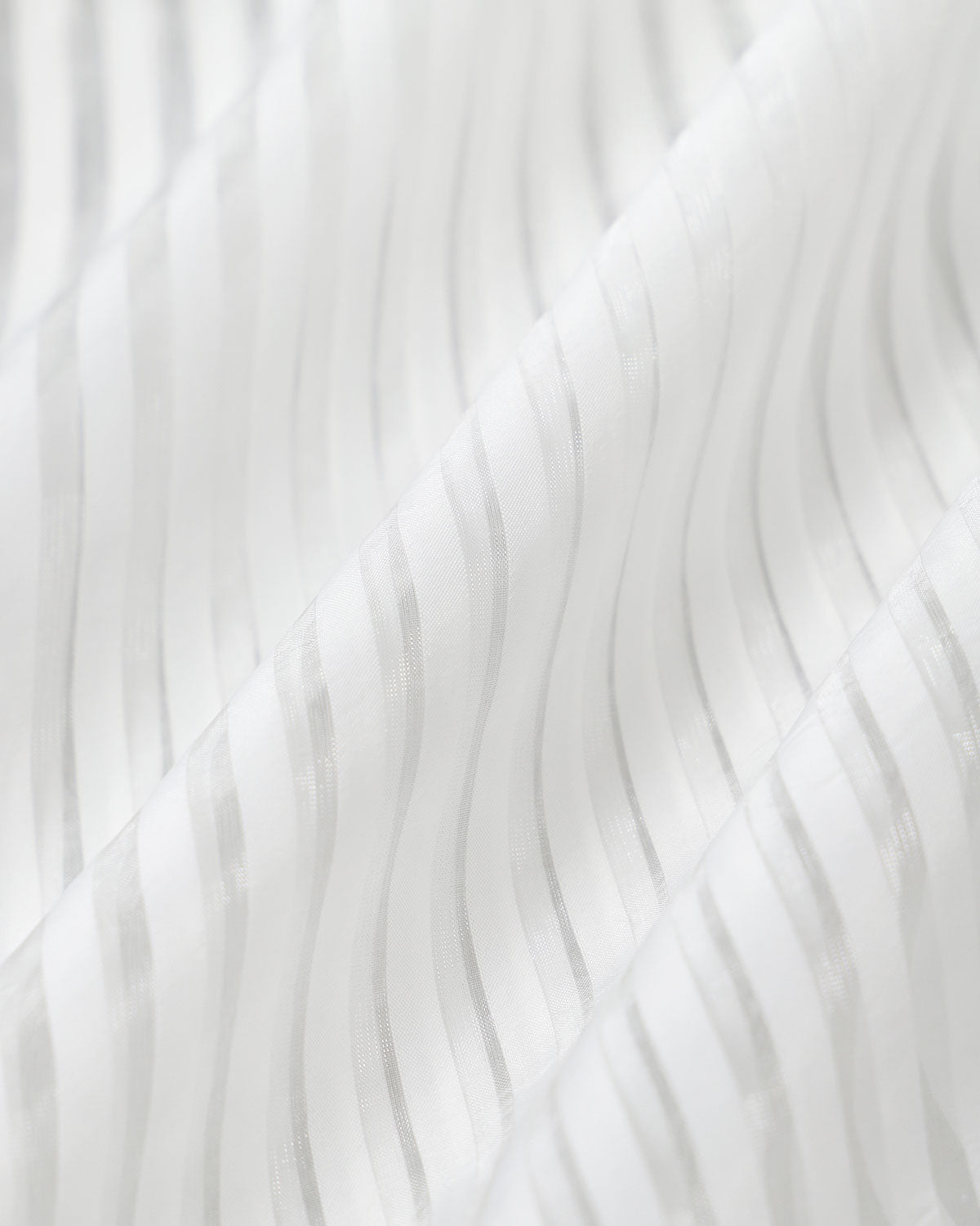 White Striped Sleeveless Midi Dress | Rihoas