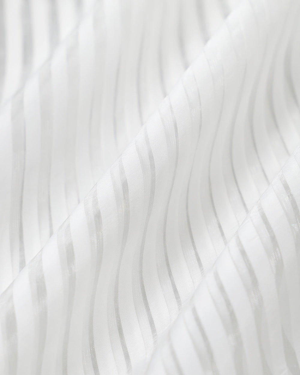 White Striped Sleeveless Midi Dress | Rihoas