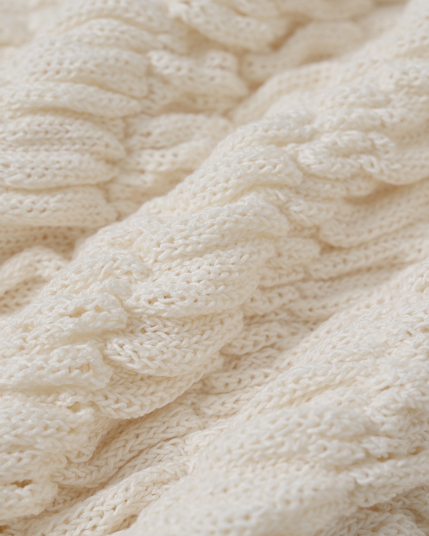 Apricot Round Neck Textured Sweater | Rihoas