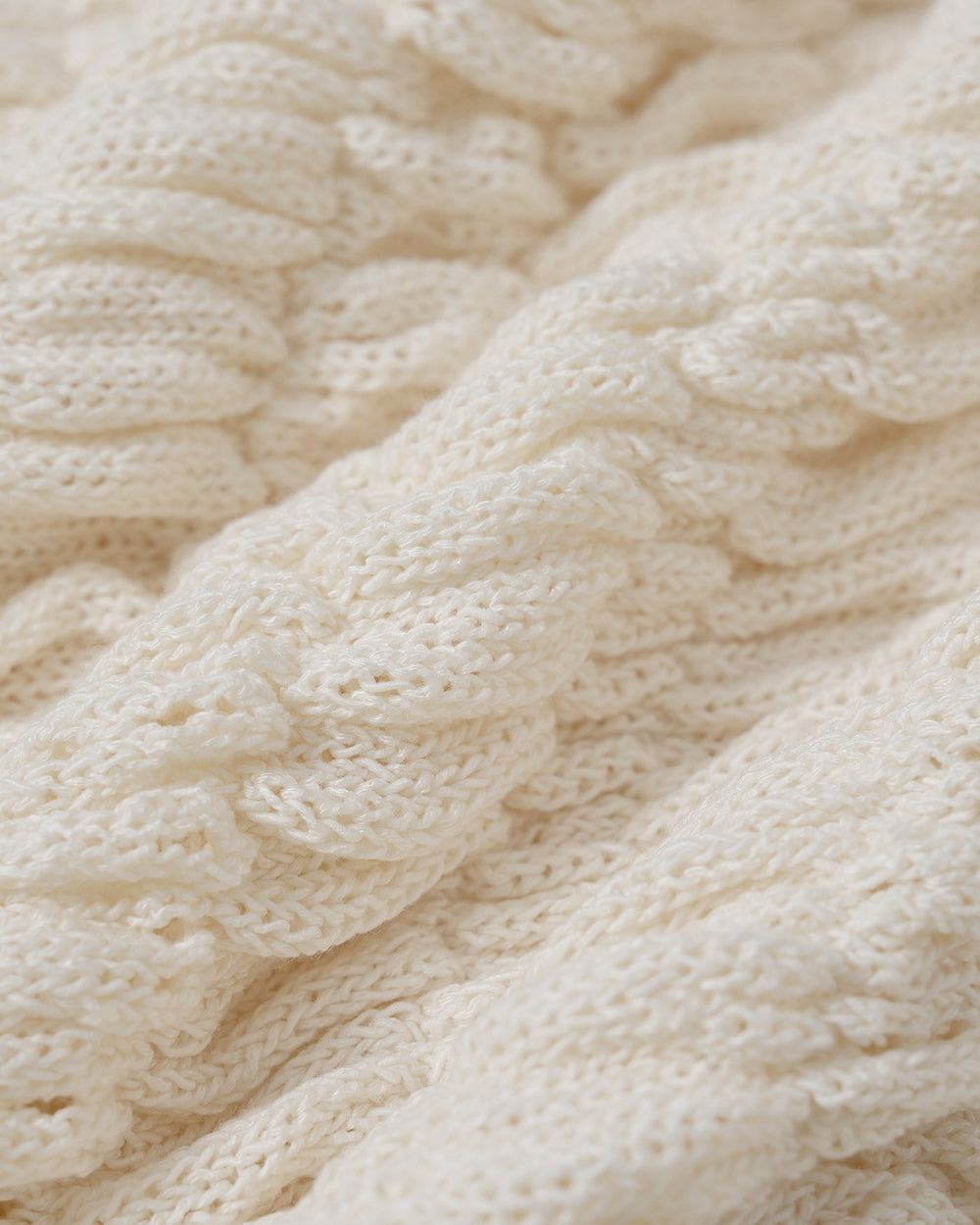 Apricot Round Neck Textured Sweater | Rihoas