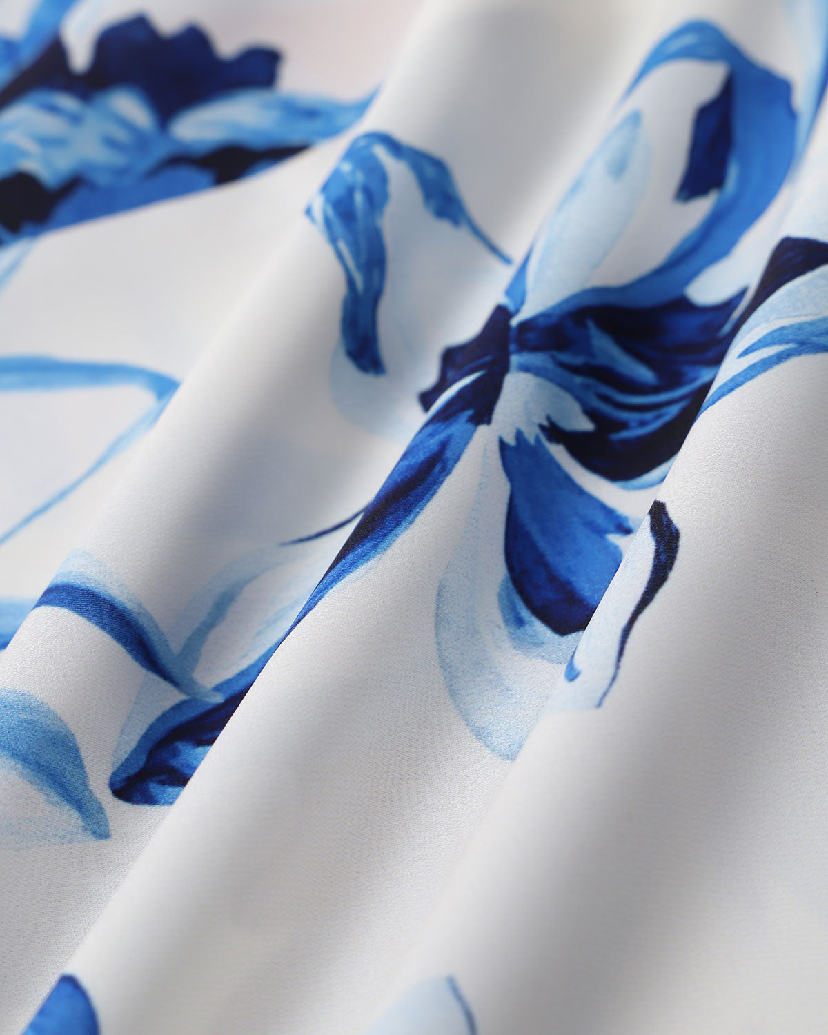 Blue Floral Bohemian Slip Maxi Dress | Rihoas