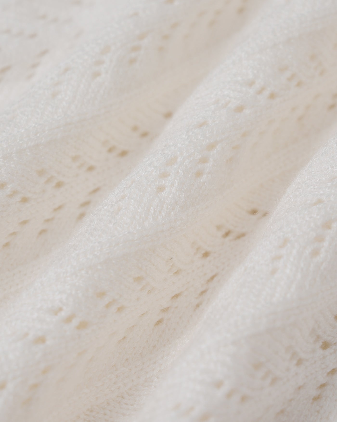 White Square Neck Textured Tee | Rihoas
