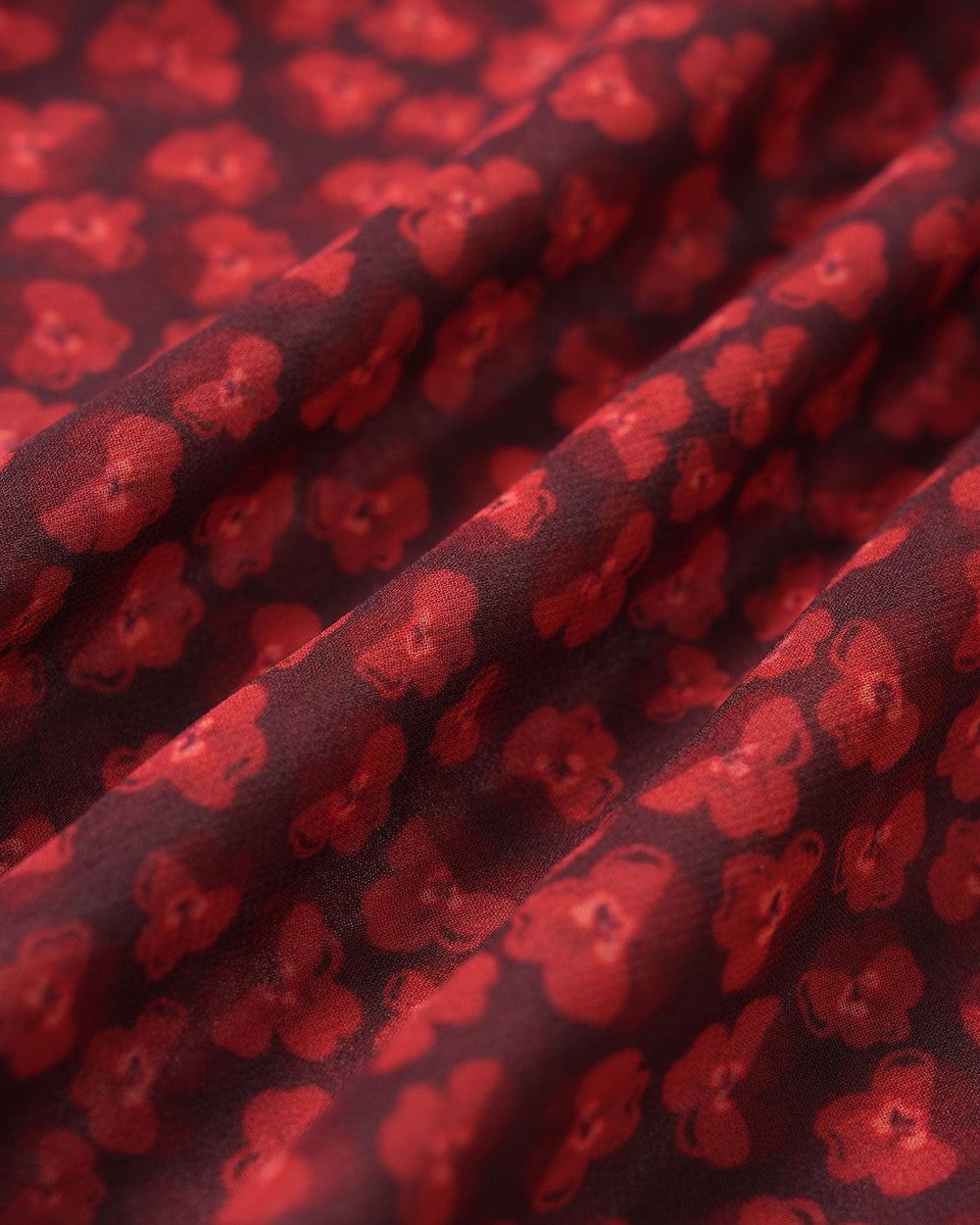 Red Cap Sleeve Floral Maxi Dress | Rihoas