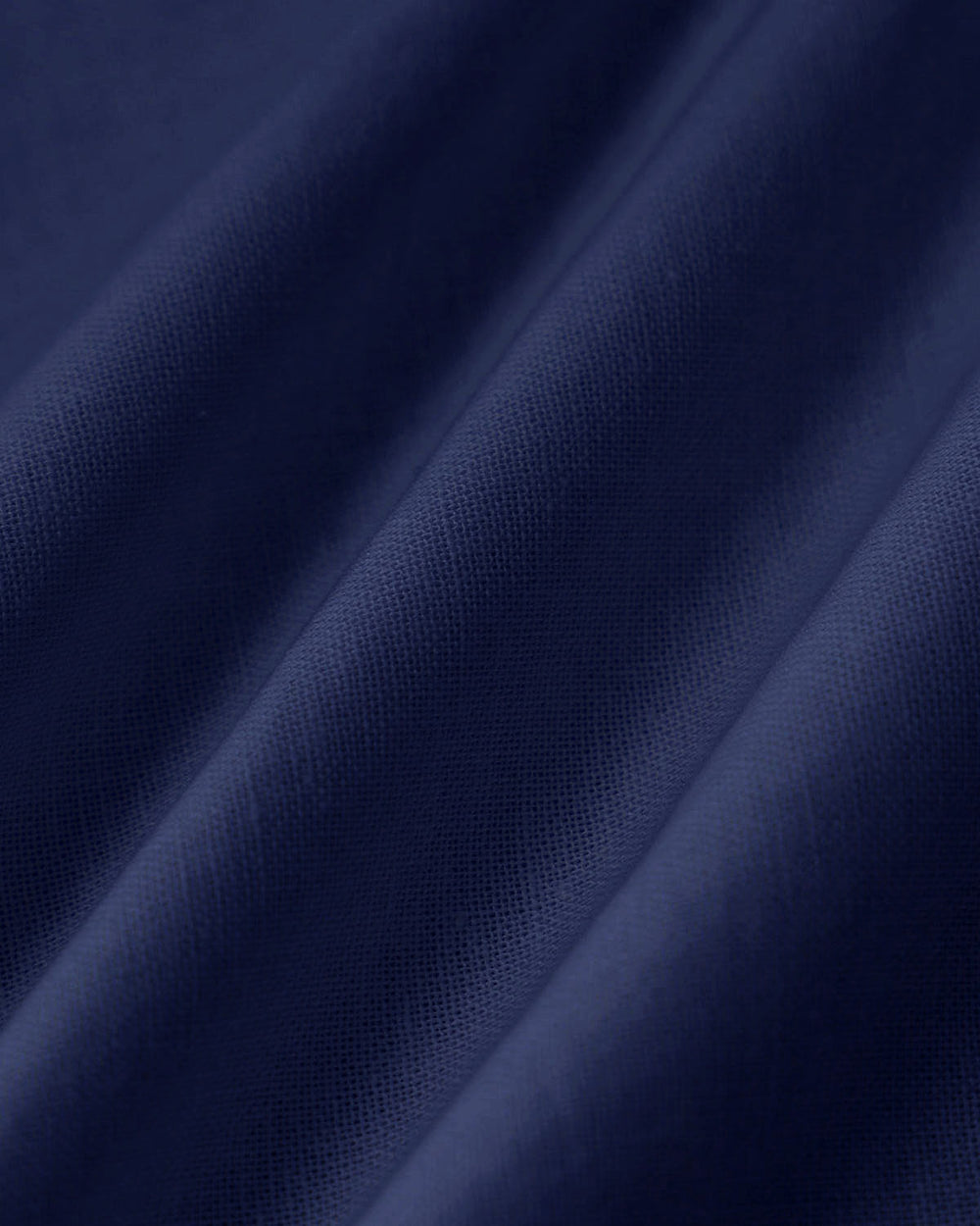 Navy Square Neck Button Blouse | Rihoas