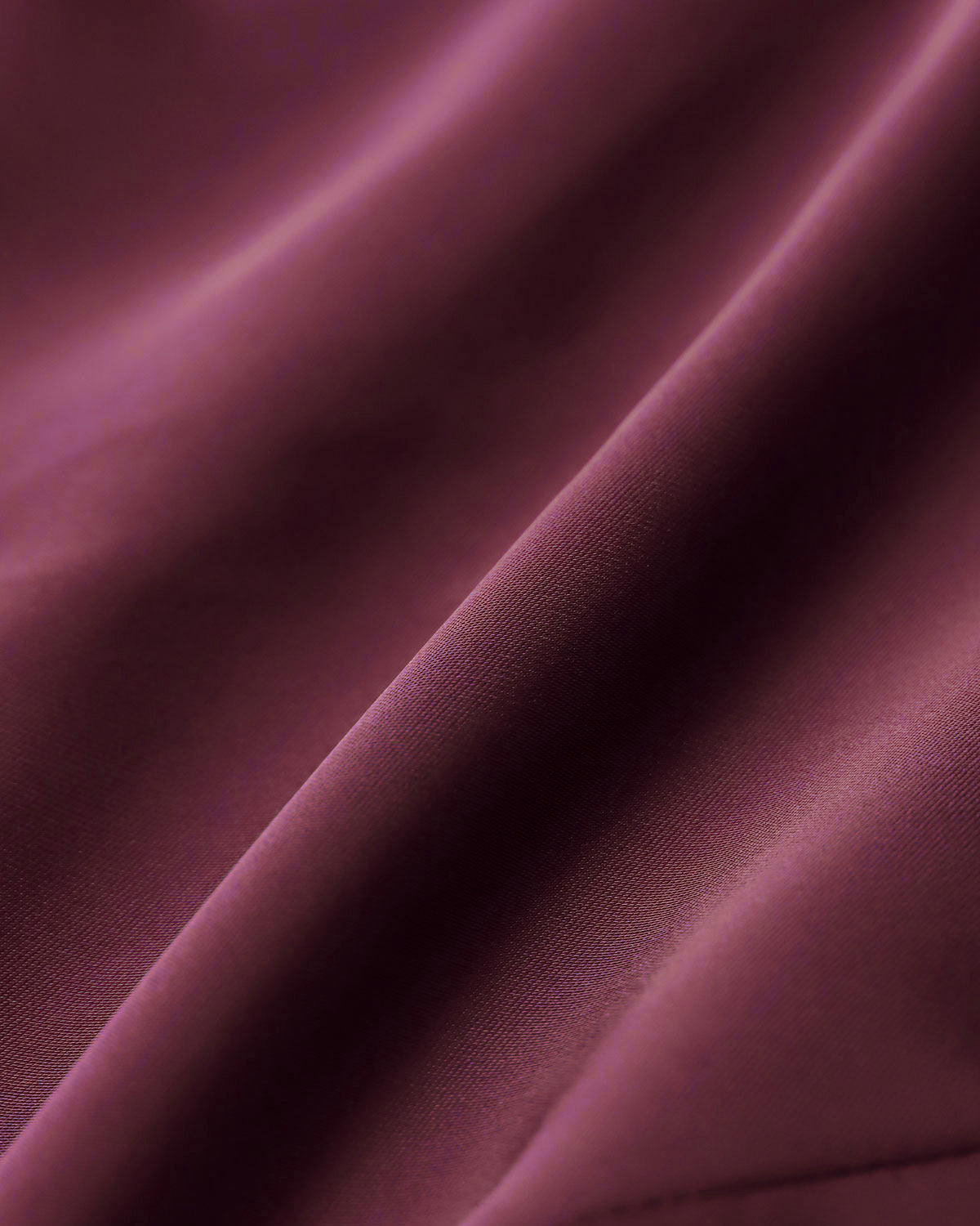 Wine Red Satin Blouse | Rihoas