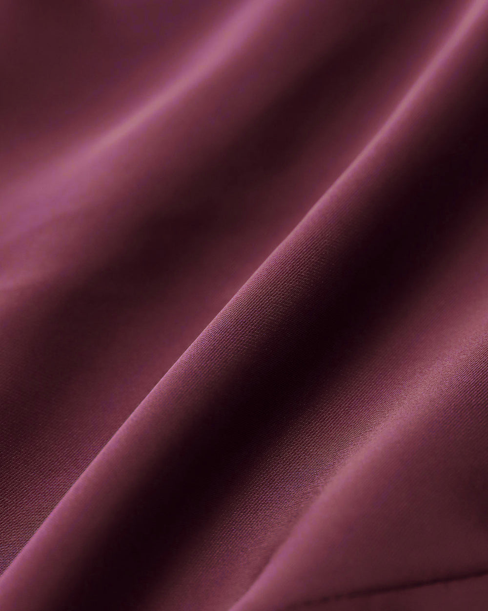 Wine Red Satin Blouse | Rihoas