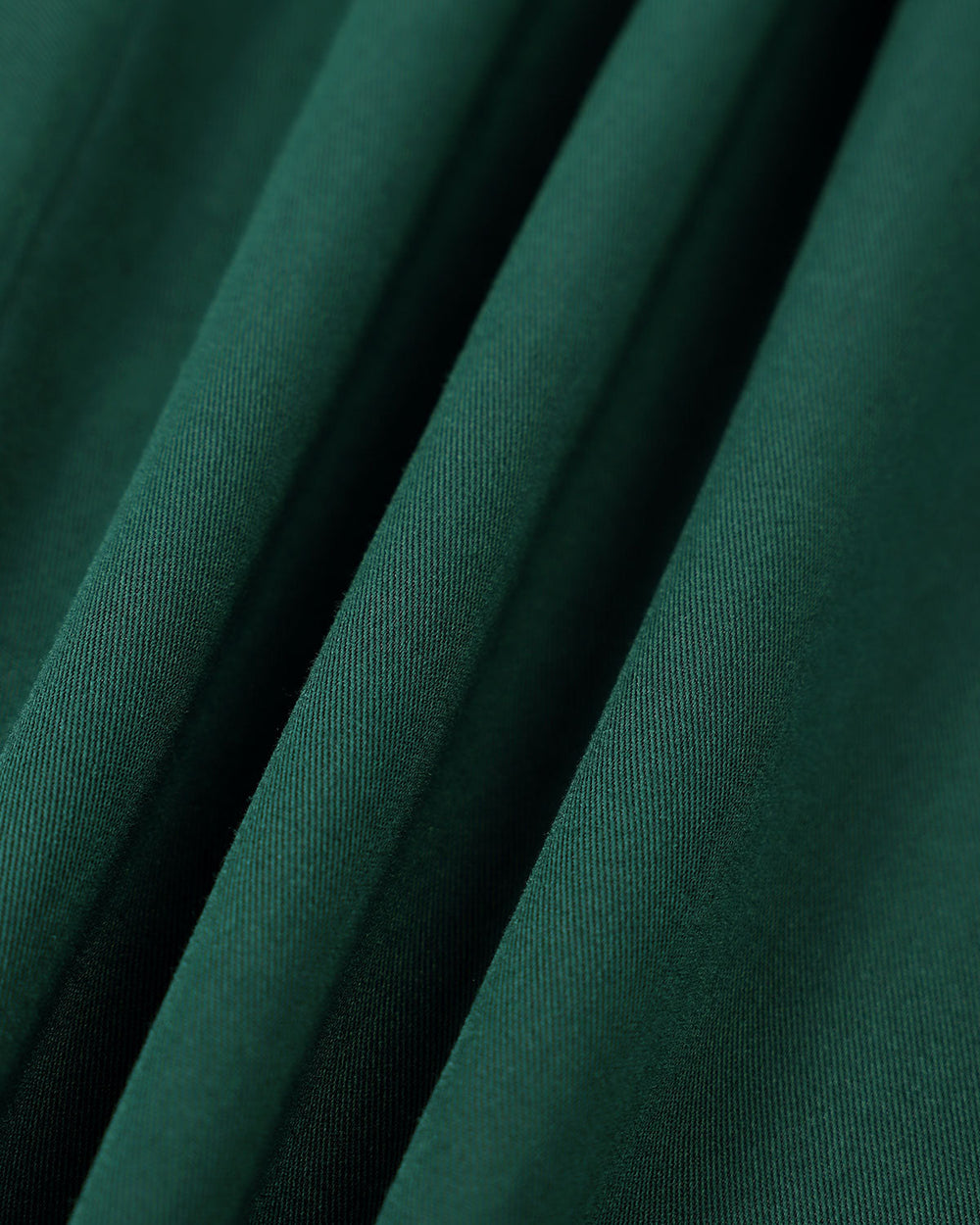 The Green Boat Neck Cutout Back Midi Dress | Rihoas