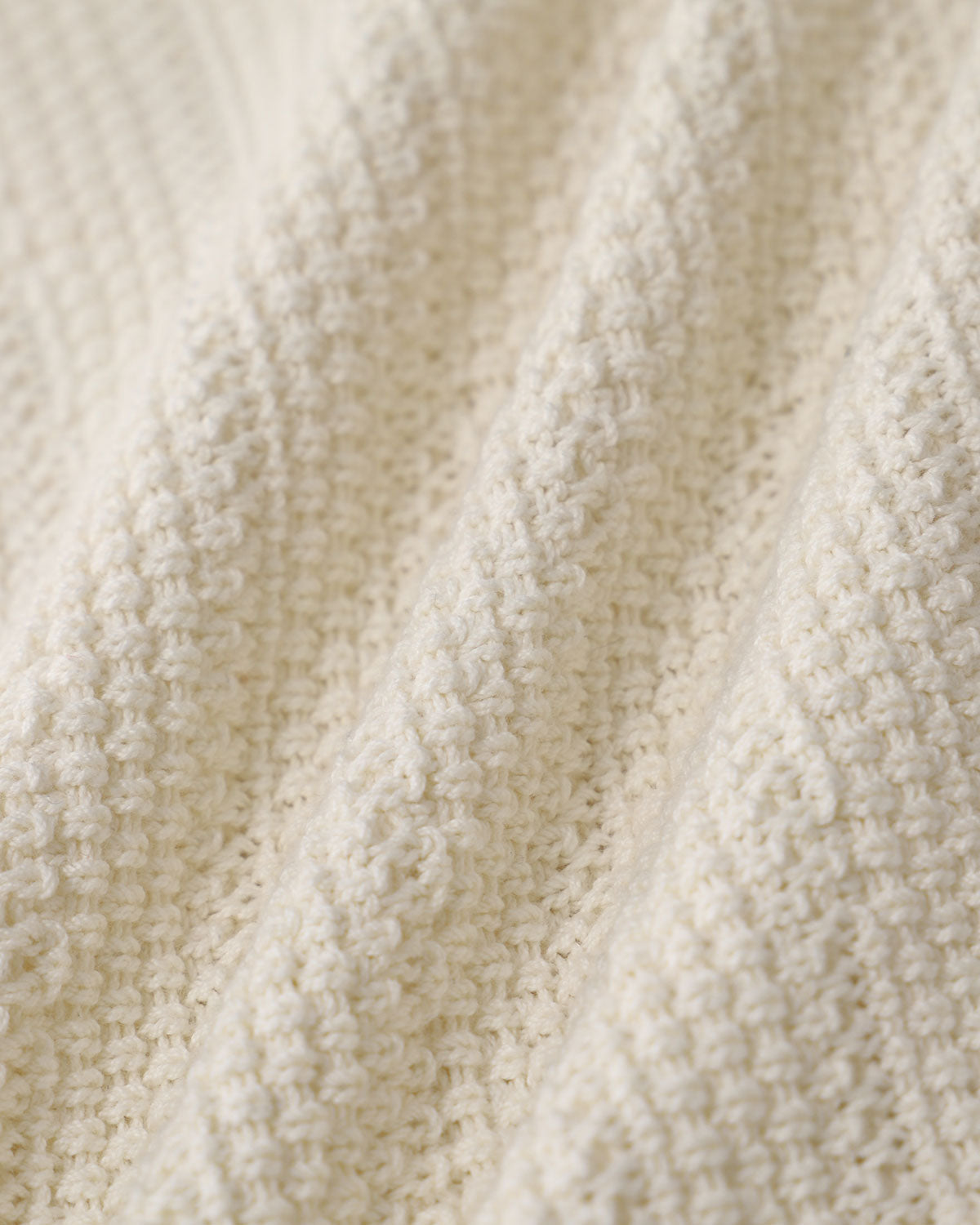 Beige U Neck Textured Cardigan | Rihoas