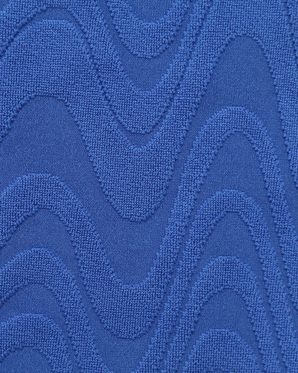 Blue U Neck Textured Bikini Set | Rihoas