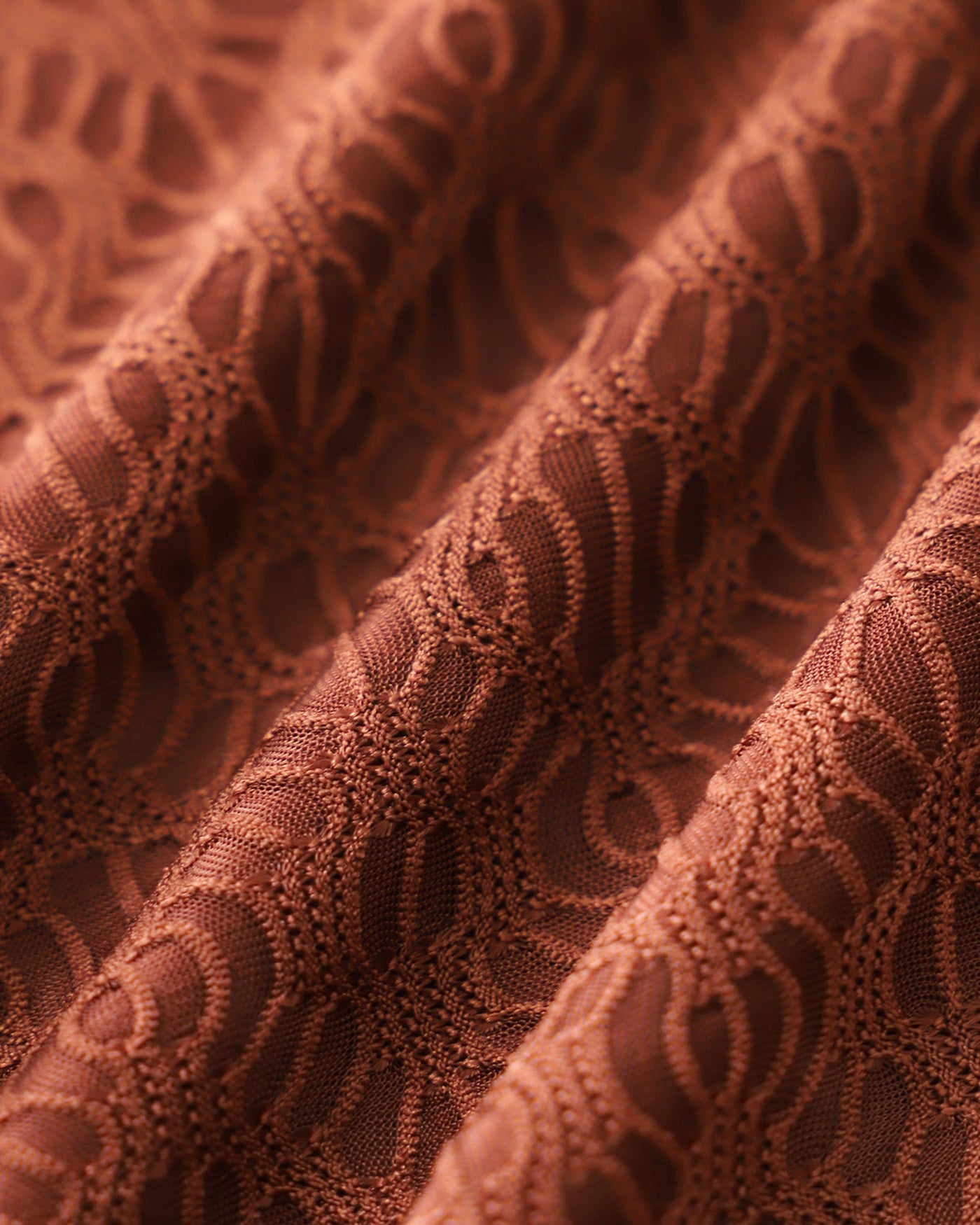 Brown Jacquard Three-Piece Set | Rihoas